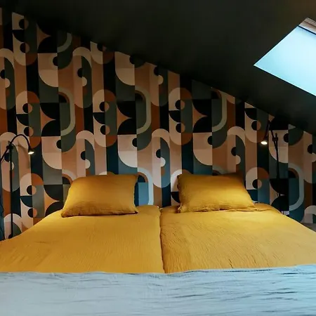 Le Retro Chic - Grand Duplex Pour 6 Dans Le Centre Apartment Liege Exterior photo