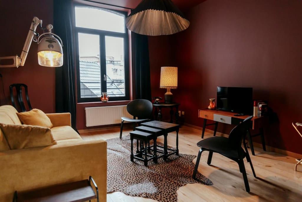 Le Retro Chic - Grand Duplex Pour 6 Dans Le Centre Appartement